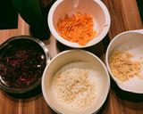 Céklaburger grillzöldségekkel recept fázis 1 fotója