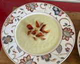 Foto del paso 8 de la receta Crema de Calabacín, Puerro y Pera con Roquefort