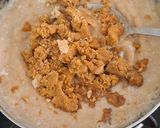 A picture of step 2 of Rajgira Halwa /Amarnath Flour Halwa (For Navratri Festival Occasions).