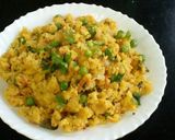 A picture of step 8 of Oats upma.