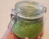 A picture of step 2 of Greenchillies pickle.