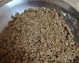 A picture of step 2 of Hara lehsan (Memoni Recipe).