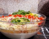 A picture of step 2 of Salad Raita.