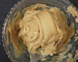 A picture of step 1 of Peanut Butter Banana Soufflé.