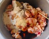 Foto langkah ke 1 dari resep Nasi Tim Ayam Jamur.