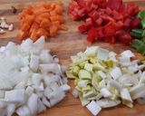 Foto del paso 2 de la receta Garbanzos con bacalao fresco y toque picante