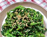 A picture of step 6 of 🌱 Korean Watercress Salad with Toasted Sesame (Vegan Banchan).