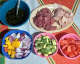 Foto del paso 1 de la receta: Brocheta de res