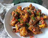 Foto langkah ke 5 dari resep Dubu Jorim (Tahu Goreng Pedas ala Korea).