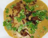 A picture of step 11 of Omani Haleem.