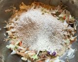 A picture of step 4 of Tuna & Cabbage Okonomiyaki with Oat Flour.