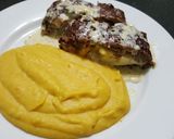 Foto del paso 7 de la receta: Pastel de carne relleno con jamón, queso y huevo!