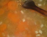 Rókagombás zöldségleves recept fázis 6 fotója
