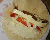 A picture of step 2 of Tortilla wraps.