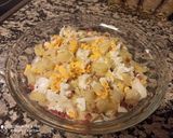 Foto del paso 5 de la receta: Patatas con jamón serrano y huevos cuajados en el microondas
