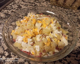 Foto del paso 5 de la receta: Patatas con jamón serrano y huevos cuajados en el microondas