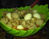 Foto langkah ke 7 dari resep Asam manis telur puyuh dan bakso.
