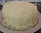 A picture of step 10 of Rasmalai Cake (eggless).