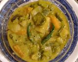 শীতের সব্জী দিয়ে মুগ মসুর ডাল (shiter sabji diye moong dal recipe in Bengali) রেসিপি ধাপ - 6 ছবি