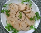 Hình bước làm 9 của món Chả Chay Tàu Hủ Ky