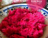 Foto langkah ke 2 dari resep Mendut / Bugis / Koci-Koci Buah Naga.