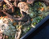 A picture of step 3 of Lamb Chops with Honey and Nigella Seeds.