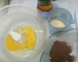 Foto langkah ke 1 dari resep Bolu Kukus Coklat 2 telur Super Fluffy.