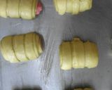 Foto langkah ke 5 dari resep Hokkaido killer toast Pandan bread #Pr_tirotiii.