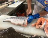 Foto del paso 1 de la receta: Posta de salmón a la sonorense