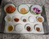 A picture of step 1 of Roasted carrot hummus.