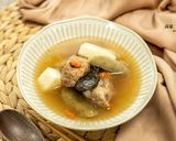 【老菜脯山藥牛蒡排骨湯】驚蟄節氣燉湯，穩定情緒保健康的食譜步驟4照片
