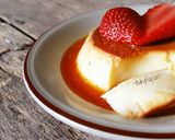 Foto langkah ke 9 dari resep Caramel Cheese Custard Pudding (#postingrame2_puding).