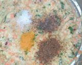A picture of step 2 of Leftover dal & rice pancake.