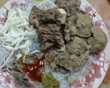 Gambar langkah 8 resipi Set Bakso Lengkap.
