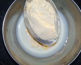 A picture of step 1 of Custard choco coffee pudding.