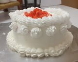 A picture of step 3 of Red velvet cake.