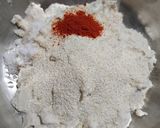 A picture of step 1 of Crispy Urad Dal Pakore.