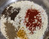 A picture of step 3 of Egg pakodas.