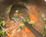 Foto langkah ke 4 dari resep Sup Ikan Salmon Jepang (Sanpeijiru, Sop Ikan Khas Hokkaido).
