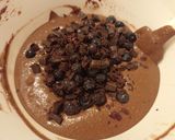 Áfonyás csokis muffin recept fázis 3 fotója