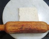 A picture of step 2 of Ribbon Roll Up Sandwich.