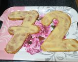 Une image de l'étape 6 de Numbers cakes génoises.