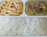 Foto langkah ke 5 dari resep Ayam sawi putih kuah jahe.