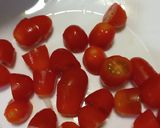 Töltött csirkecomb grillezett zöldséggel recept fázis 8 fotója