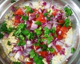 A picture of step 4 of Masala Papad Doi.