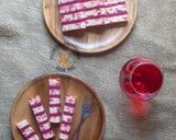 Gambar langkah 9 resipi Kek Lapis Velvet Kasih.