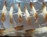 Foto del paso 6 de la receta: Crujiente de langostinos con chutney de piña