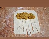 A picture of step 7 of Ring samosa.