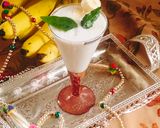 A picture of step 3 of BANANA and CURD SMOOTHIE 🥤.