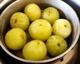 A picture of step 1 of Amla Candy - Indian Gooseberry Candy.